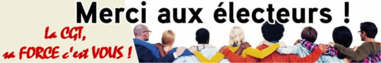 Elections Grenoble : la CGT progresse et vous remercie pour votre confiance !